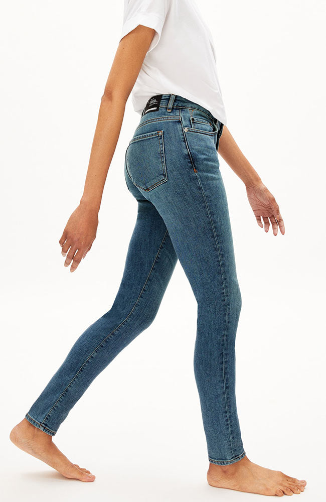 Jeans Tilaa Getint Blauw 6