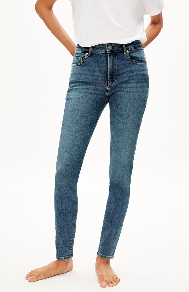 Jeans Tilaa Getint Blauw 1