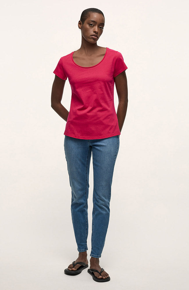 T-Shirt Himbeere Rosa 3