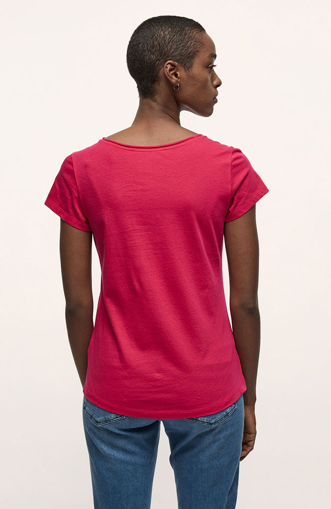 T-Shirt Himbeere Rosa 5