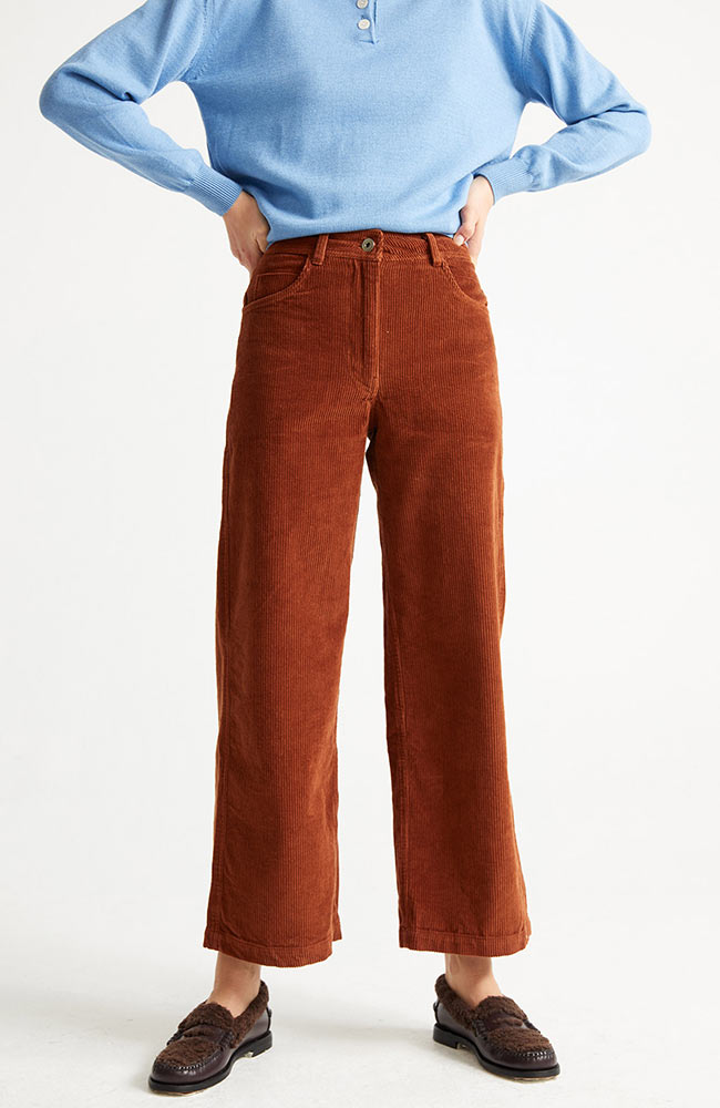 Broek Corduroy Caramel 1