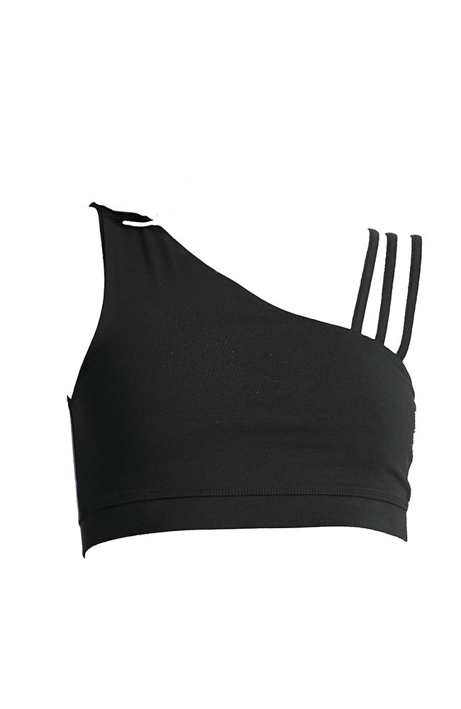 Top Yoga Asymmetric Black 3