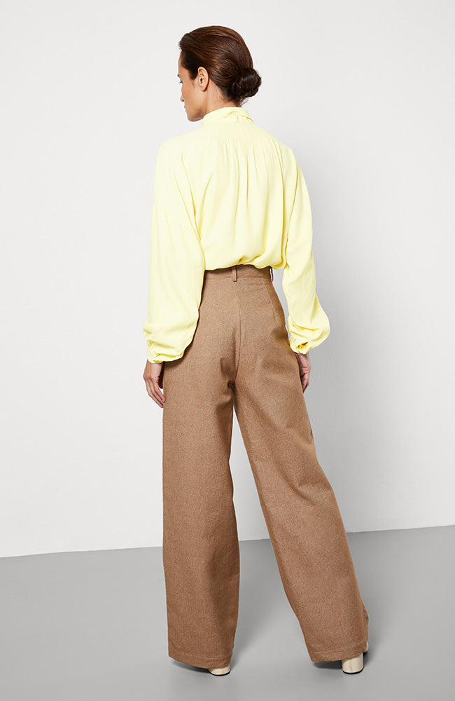 Pantalon Sarah Marron 1