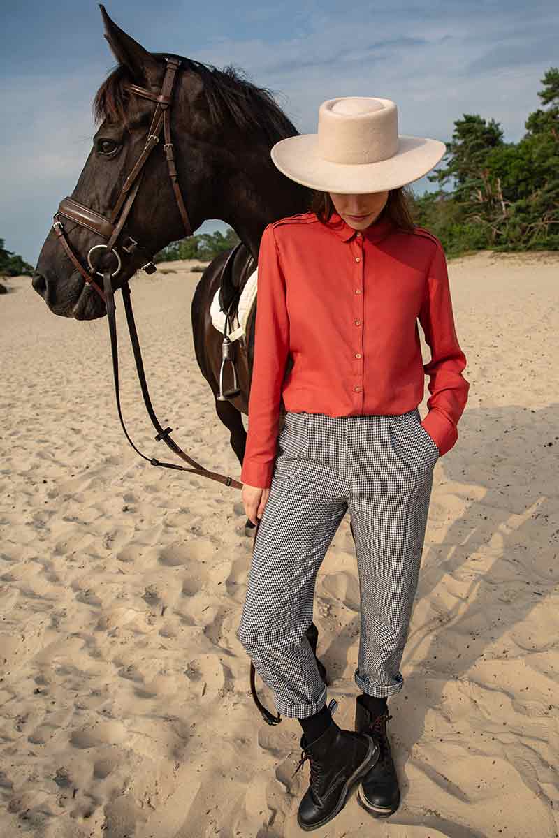 Blouse Maya Barn Terracotta 3