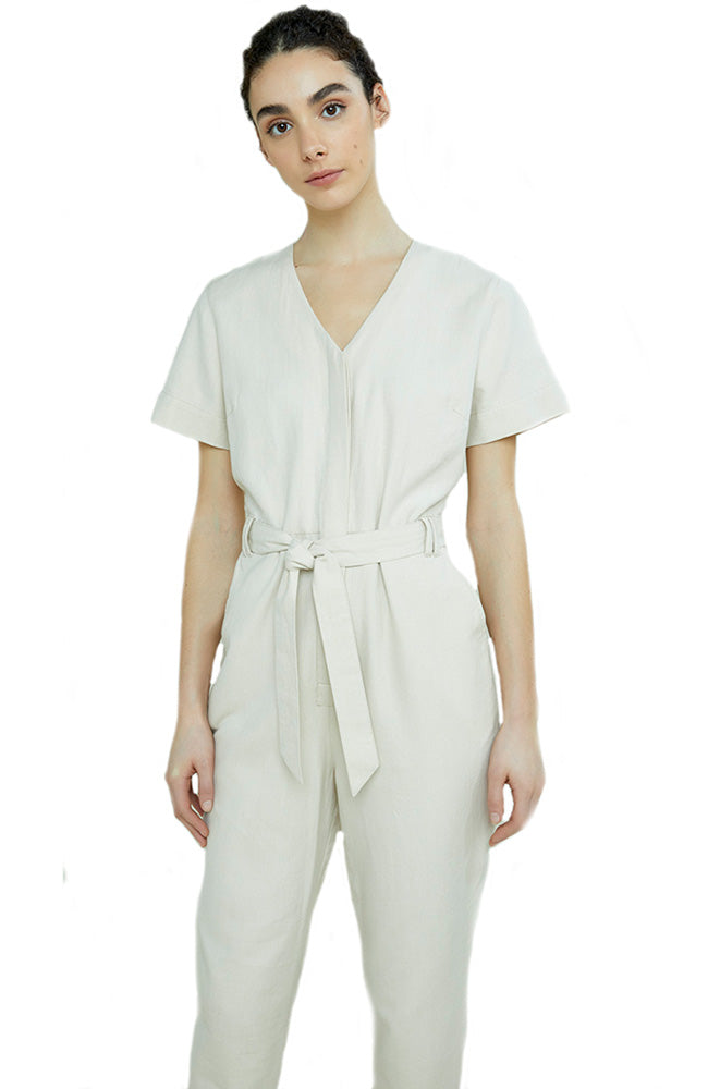 Jumpsuit Vina Licht Beige 1