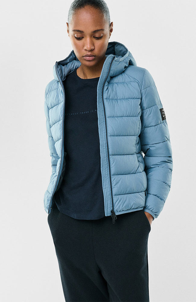 Asp Puffy Jas Artic Blauw 1