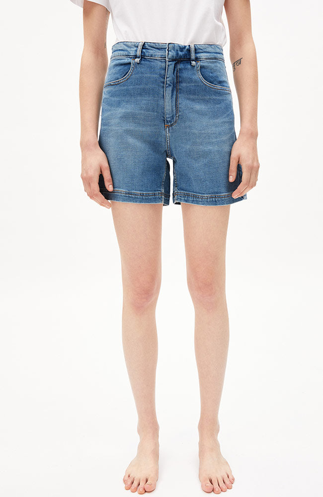 Aaneli Shorts Blauw 2