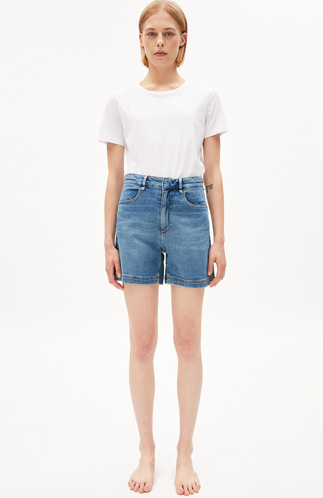 Aaneli Shorts Blauw 3