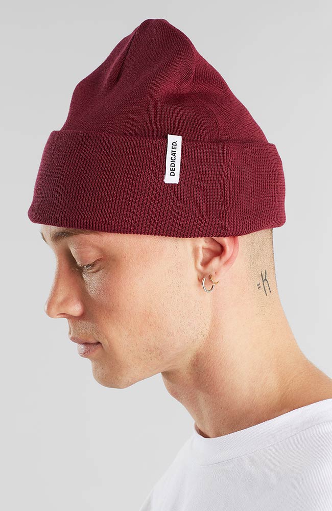 Kiruna Beanie Burgundy 3