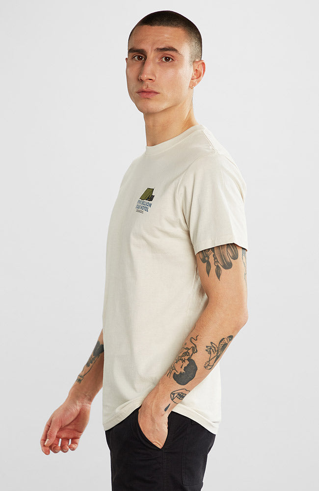 T-Shirt Stockholm Cinq Milliards Blanc Cassé 2