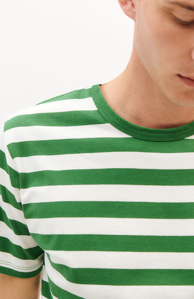 T-Shirt Groene Strepen 3