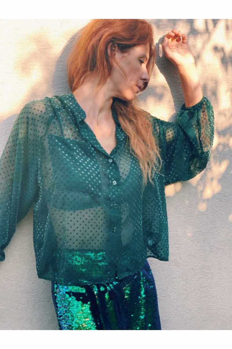 Blouse Ilona - Green 5