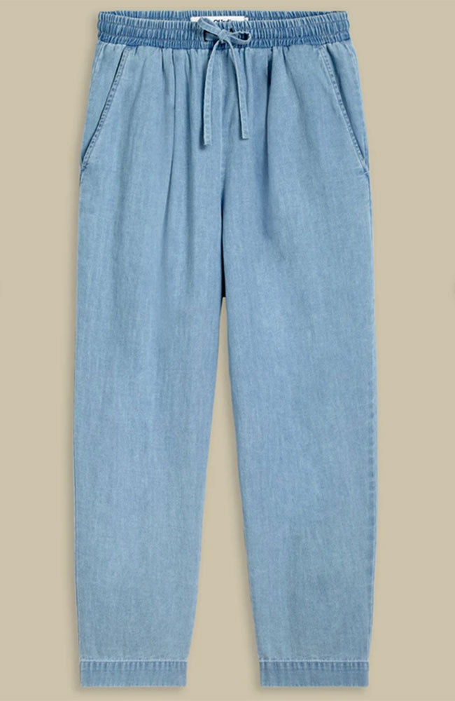 Broek Lourdes Relaxed Fit Blauw 5