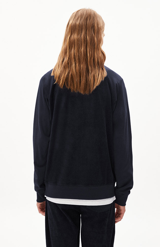 Pullover Naalo Frottee Blau 2