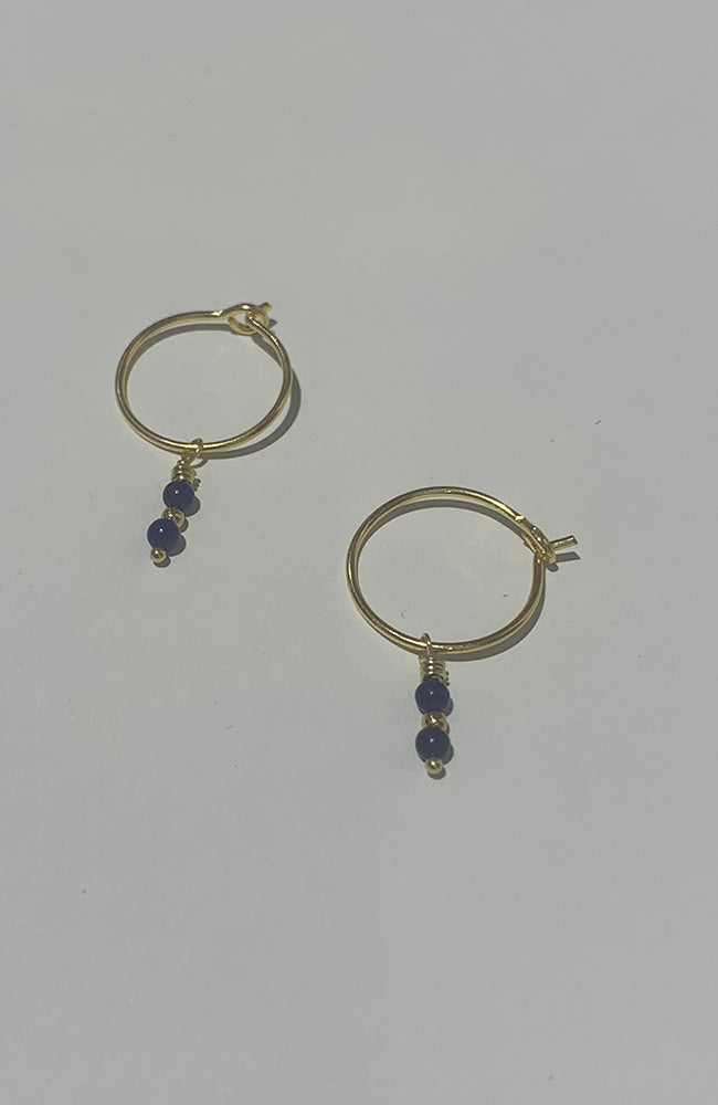 Ohrringe Louis Lapislazuli Gold 3