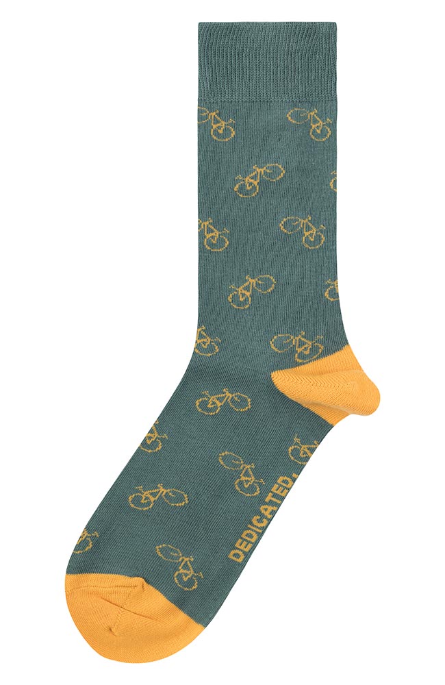 Socken Grünes Fahrrad 1