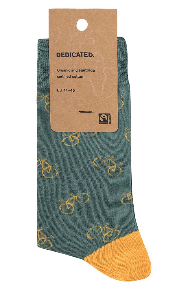 Socken Grünes Fahrrad 2