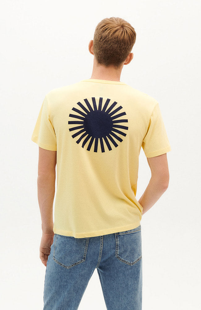 T-Shirt Sol Yellow Navy 4