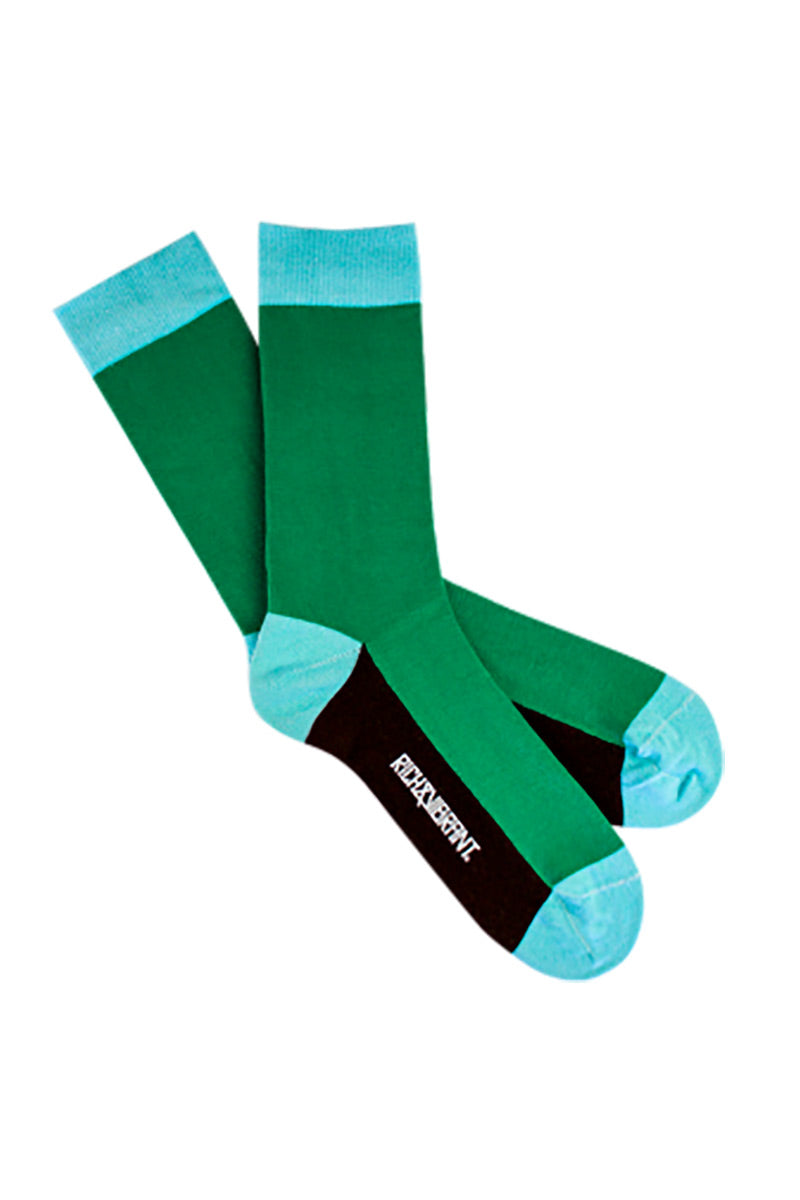Solid Green Socks 1