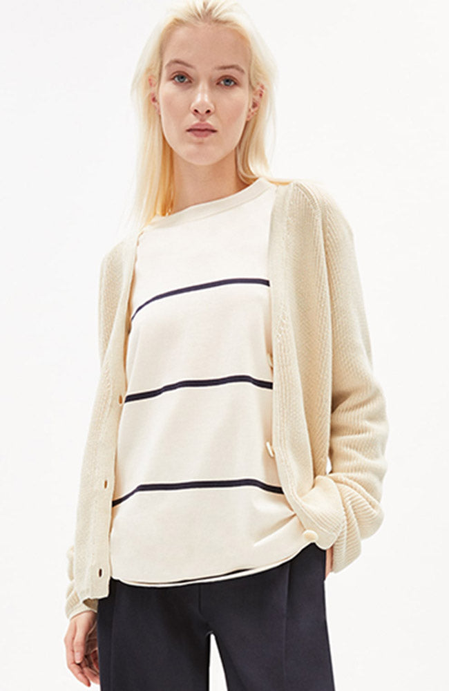 Weicher Cardigan Adriana Creme 5