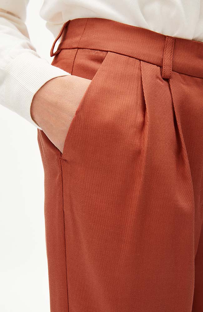 Pantalon Aretaa Orange Marron 1