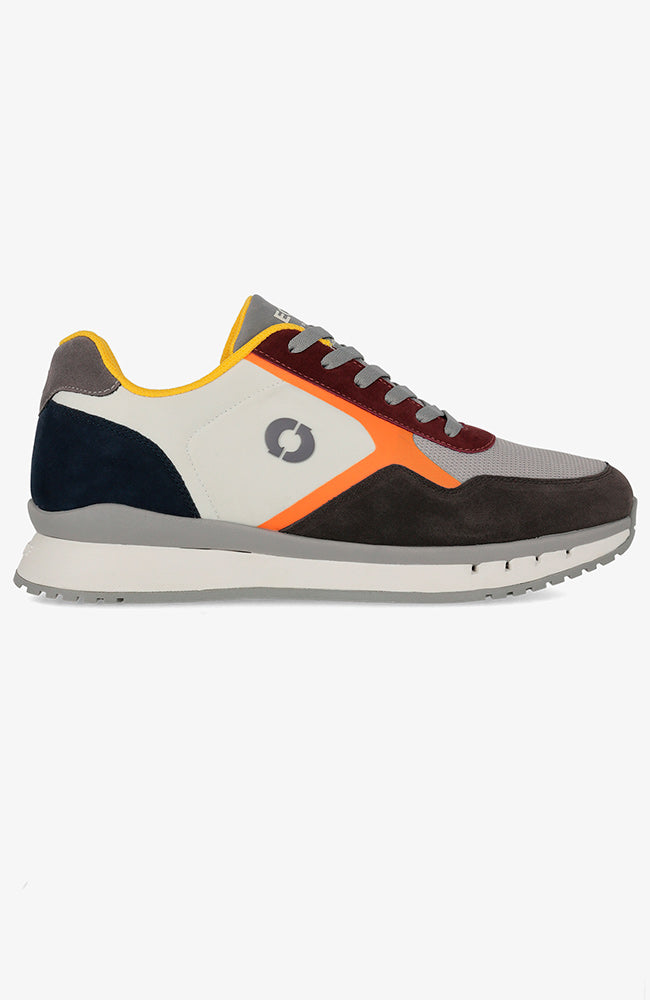 Sneakers Cervino Gebroken Wit & Oranje 1