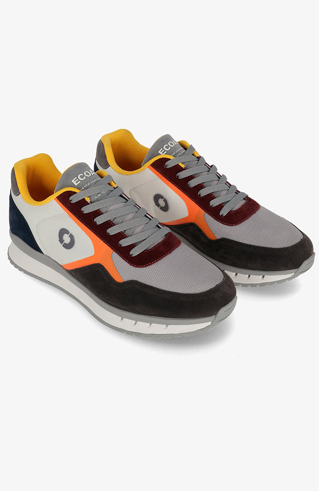 Sneakers Cervino Gebroken Wit & Oranje 3