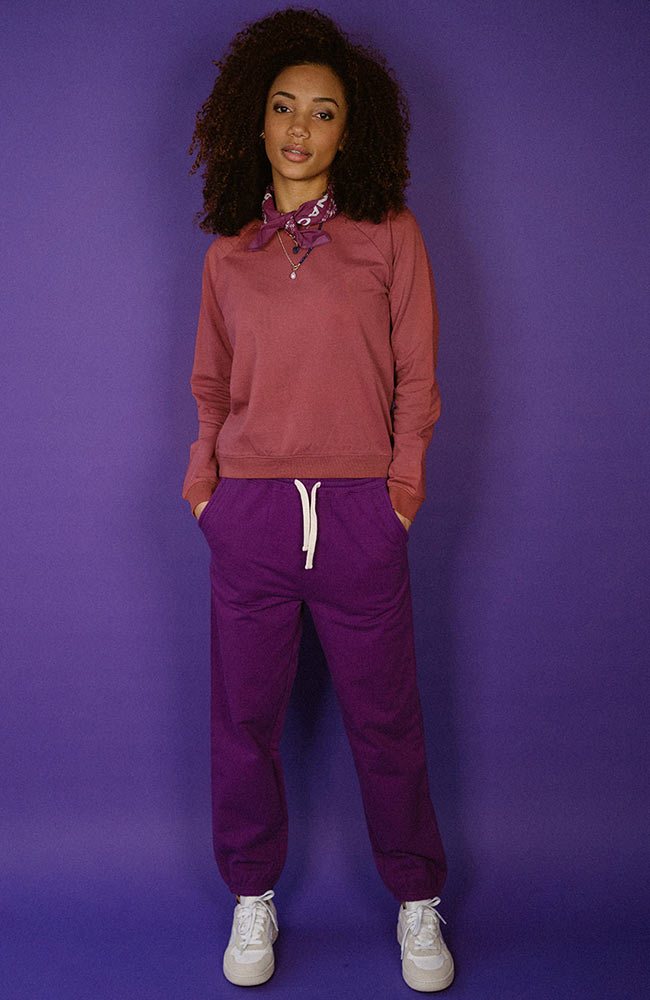 Priti Sweatpants Purple 1