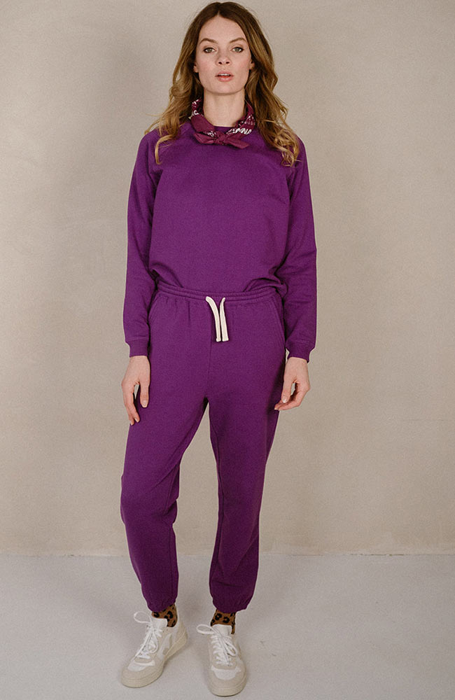 Priti Sweatpants Purple 2