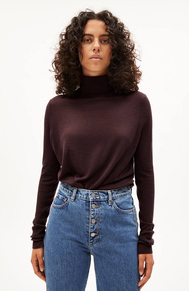 Kaathe Turtleneck Fudge Braun 1