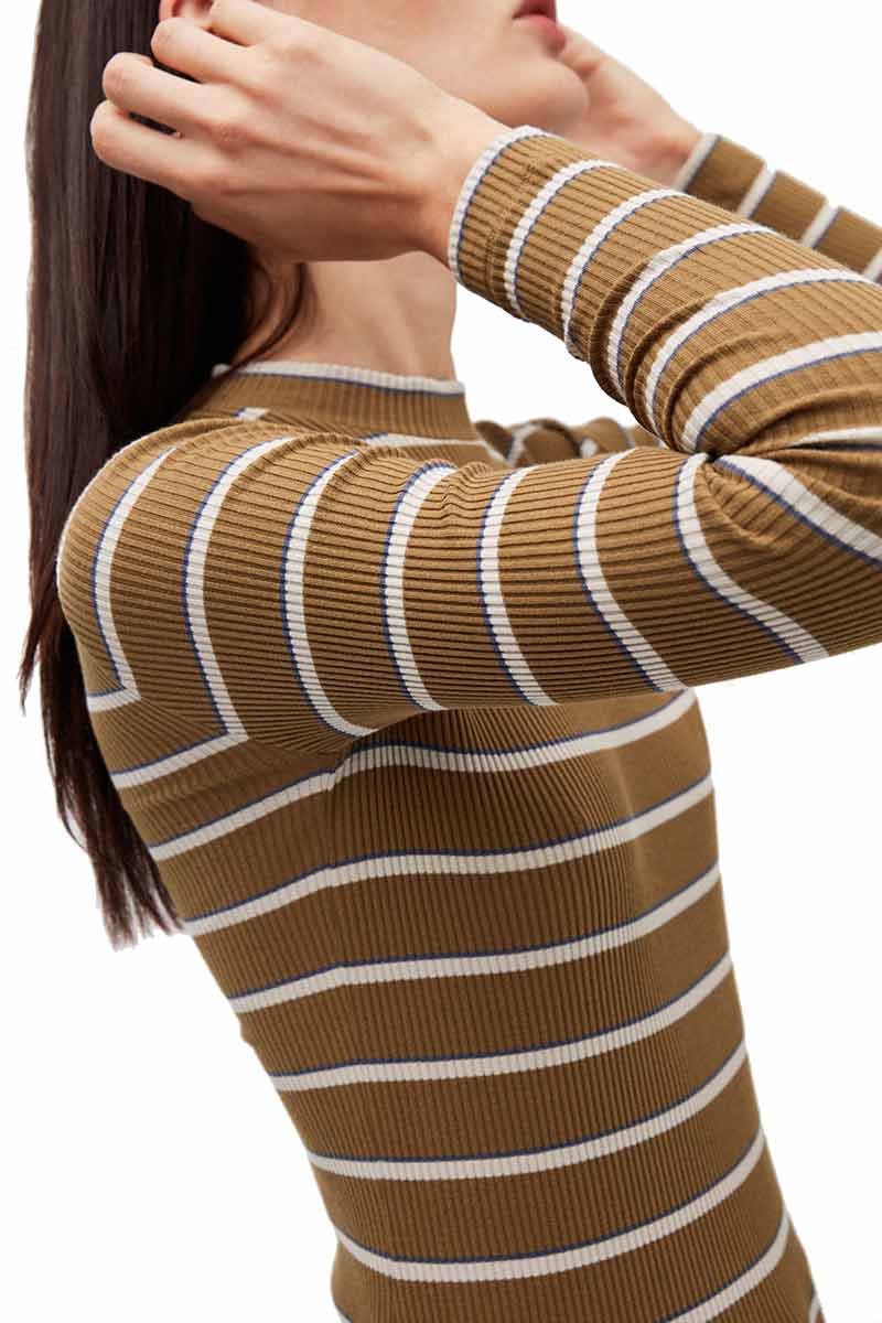 Laanis Rib Stripe Sweater 2