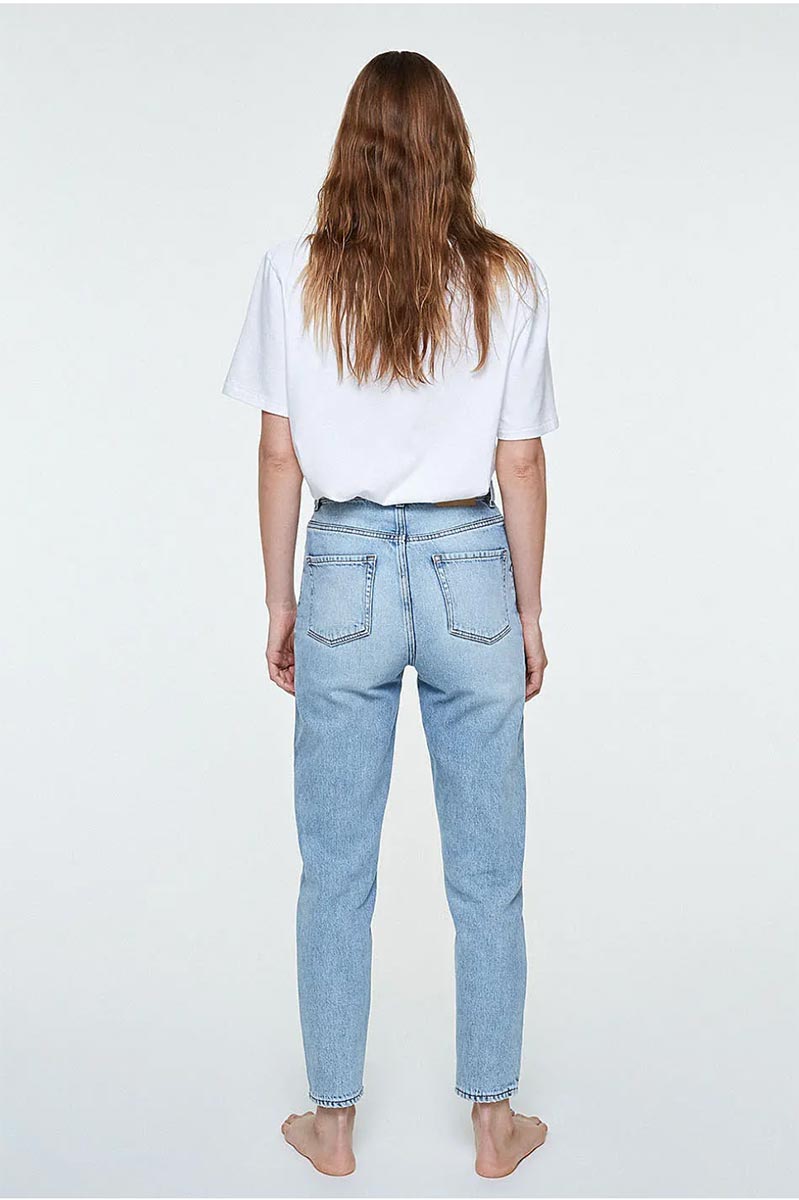 Mom Jeans Mairaa Blue 4