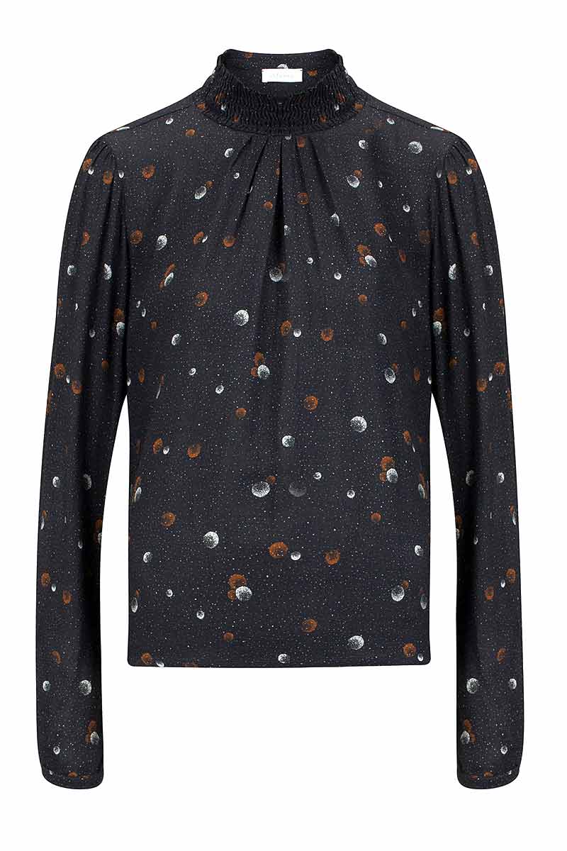 Blouse Moon Print  5