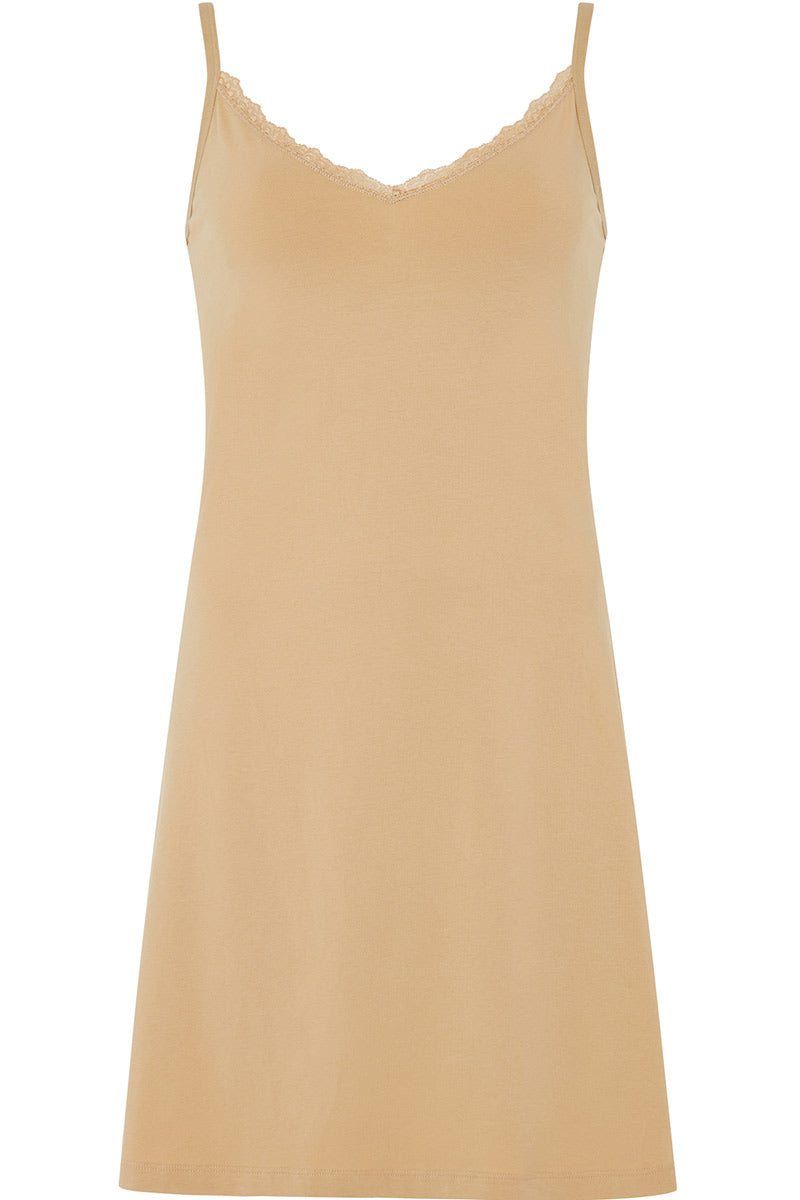 Slip Dress Beige 5