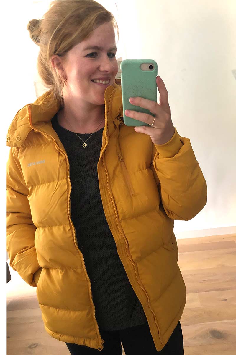 Puffer Jacket Mustard 5