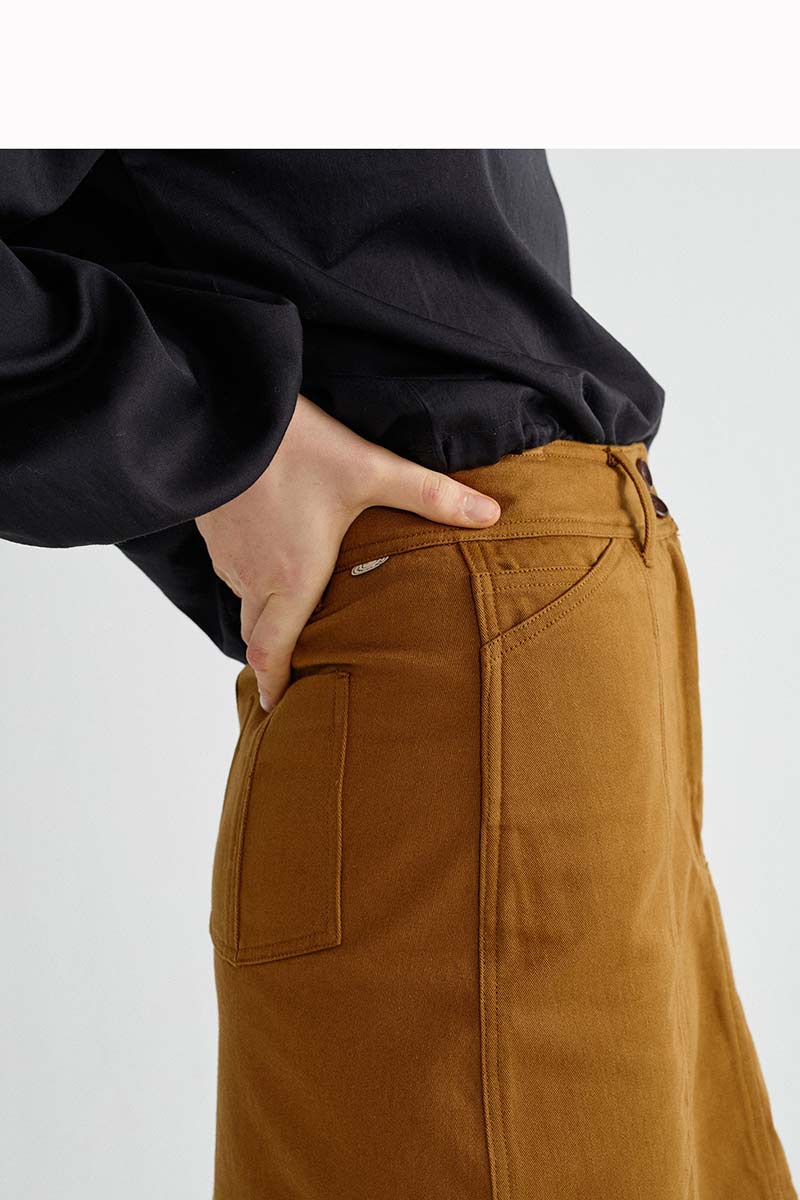 Skirt Rhea Caramel 4