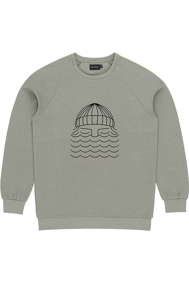 Sweatshirt To The Sea Khaki 1