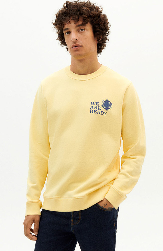 Sweatshirt We Are Ready Yellow 5