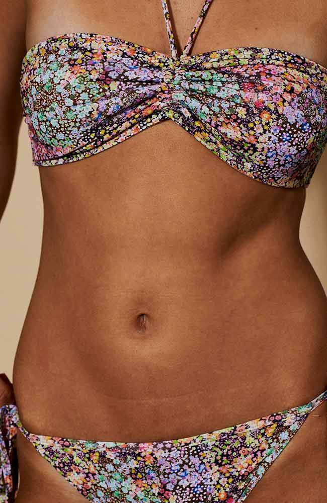 Bikinitop Tenna Bandeau Bloem 2