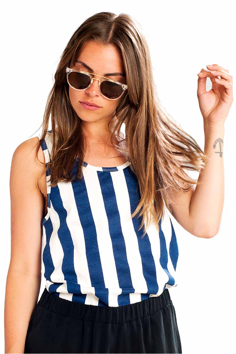 Nora Big Stripes Top 4