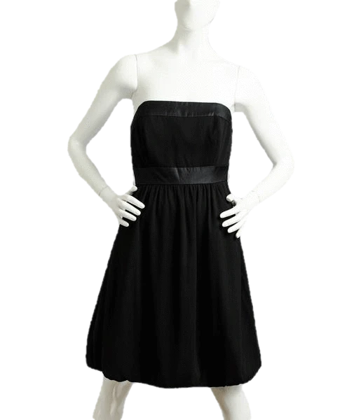 White House Black Market Black Parachute Cocktail Dress Size 4 SKU 000 ...