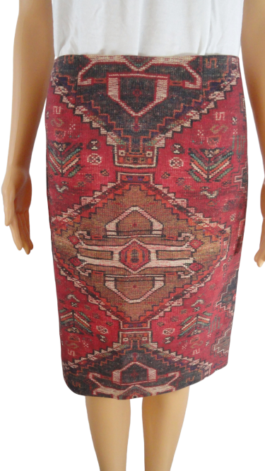 Tory Burch Aztec Print Pencil Skirt Size 2 (SKU 000266-5) – Designers On A  Dime