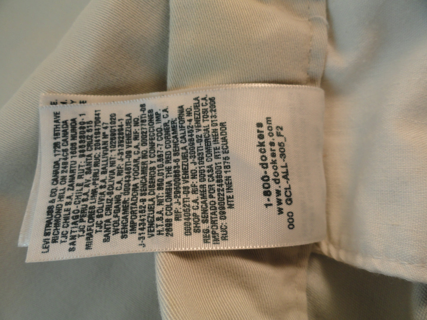 Dockers Men's Khaki Pants SKU 000161 – Designers On A Dime