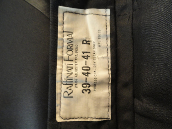 Raffinati Formal Black Tuxedo Pants SKU 000164 – Designers On A Dime