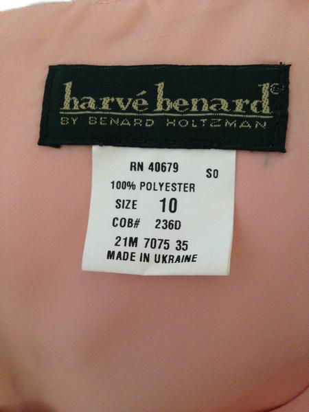 Harve Benard 60's Top Soft Peach Size 10 SKU 000209