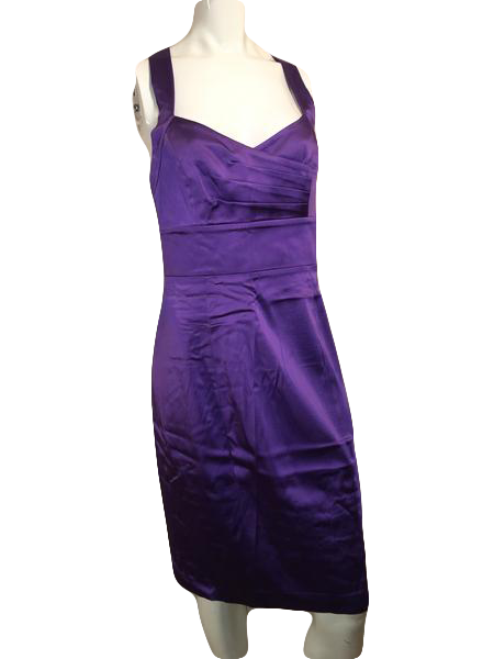 calvin klein purple dress