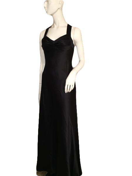 calvin klein black evening gowns