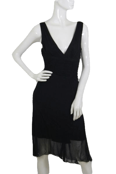 max studio black dress