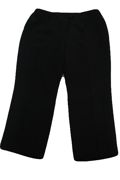 White House/Black Market 90's Capri length Black Pants Size 8 SKU