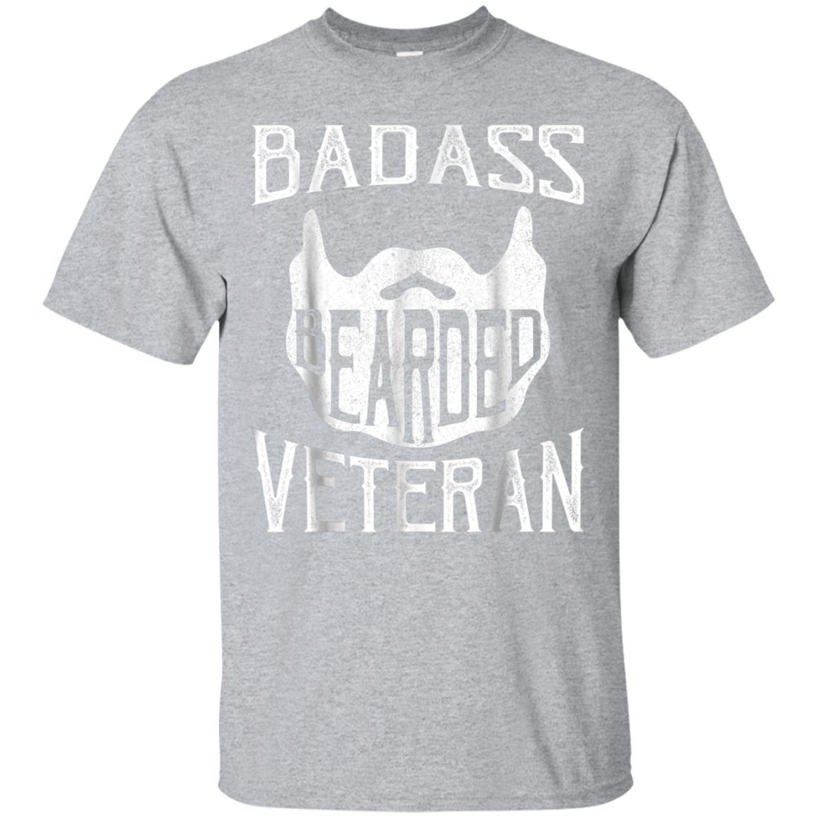Awesome Badass Bearded Uncle Grandpa Dad Veterans Day Gift Shirt 99promocode